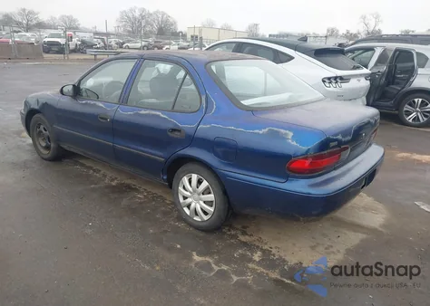 1997 Geo Prizm z USA, uszkodzony, nr VIN 1Y1SK5266VZ425481